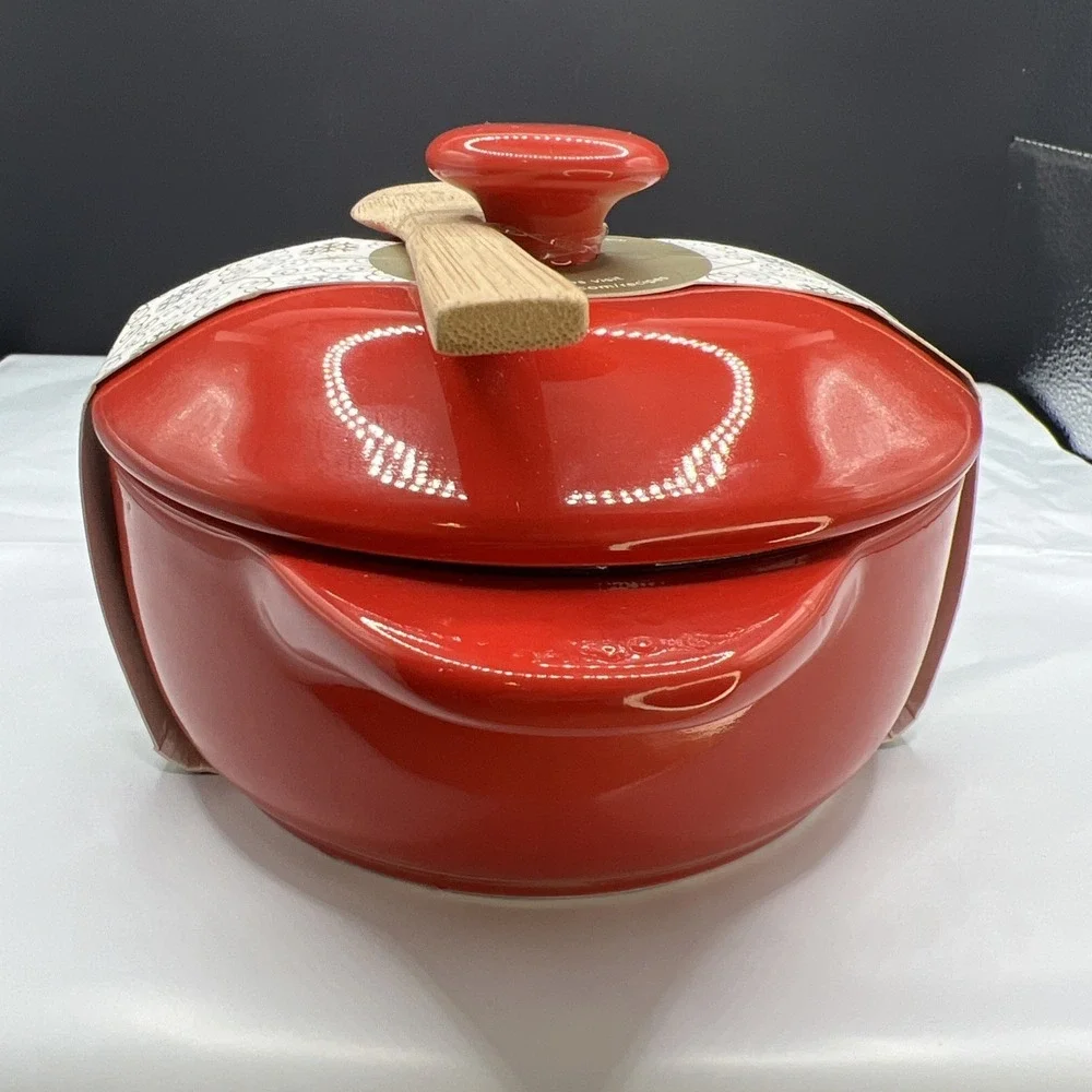 Wild Eye Designs Brie Cheese Baker Red 